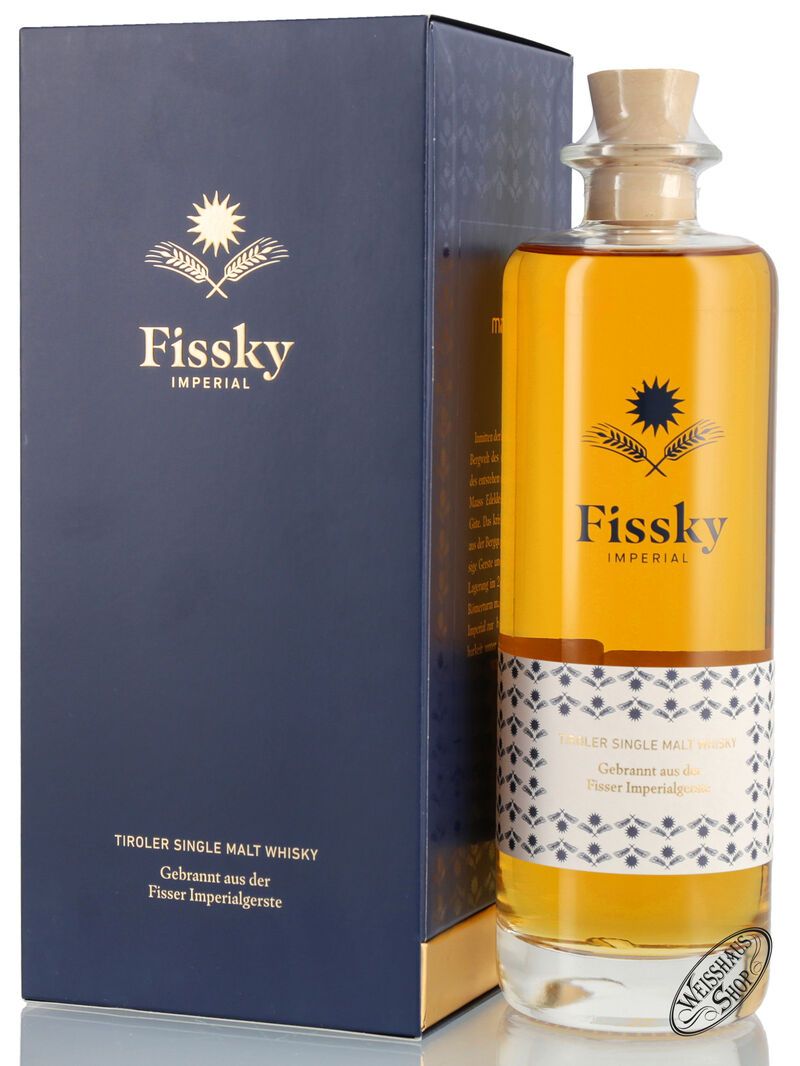 Maass Fissky Tirol Imperial Single Malt Whisky 40% vol. 0,50l