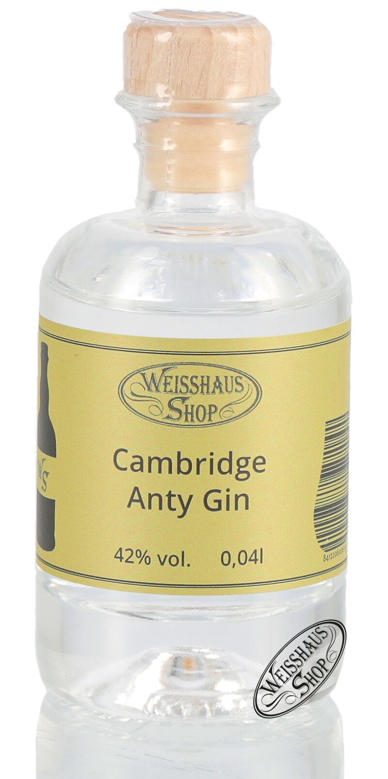 Cambridge Anty Gin 42% vol. 0,04l Weisshaus Sample