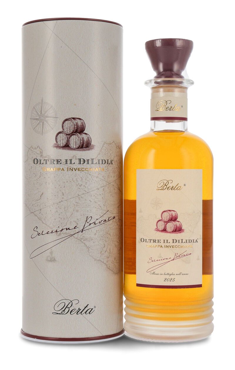 Berta Grappa Oltre il Dilidia 43% vol. 0,70l