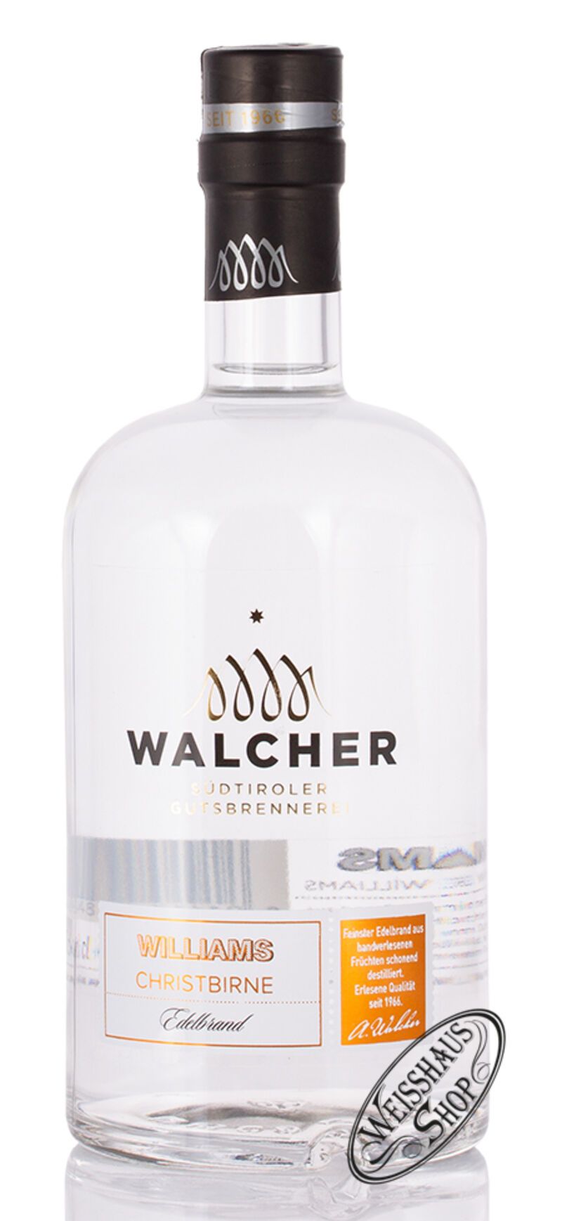 Walcher Williams Classic 40% vol. 0,70l Walcher Williams Classic 40% vol. 0,70l