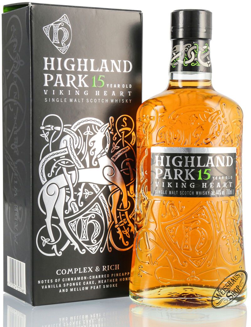 Highland Park 15 YO Whisky 44% Vol. 0,70l | Weisshaus Shop