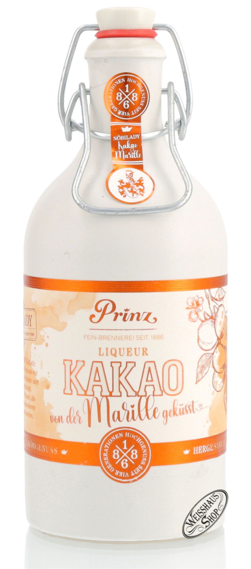 Prinz Nobilady Kakao-Marille Liqueur 17,7% vol. 0,50l