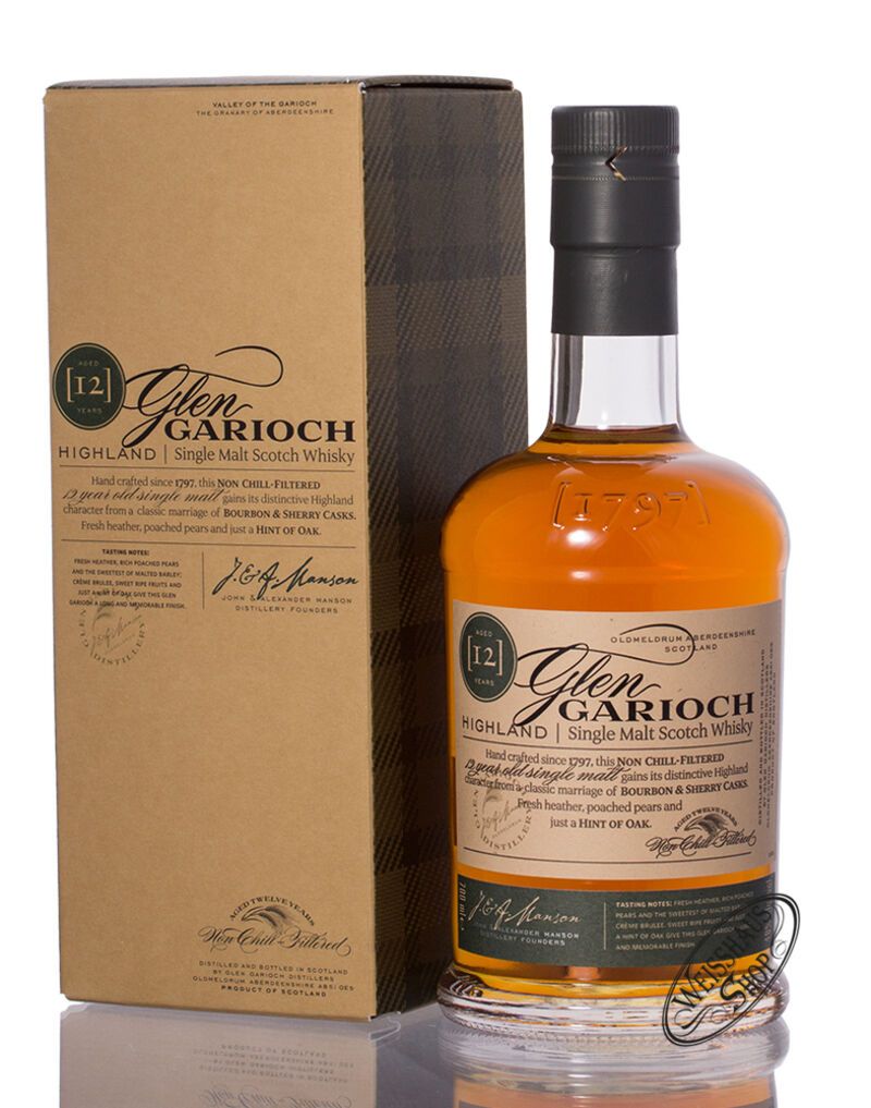 Glen Garioch 12 YO Single Malt Whisky 48% vol. 0,70l