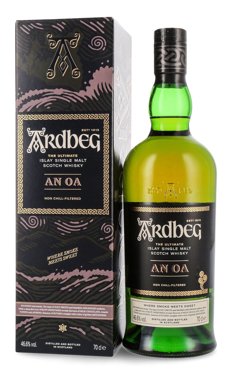 Ardbeg AN OA Islay Whisky 46,6% vol. 0,70l