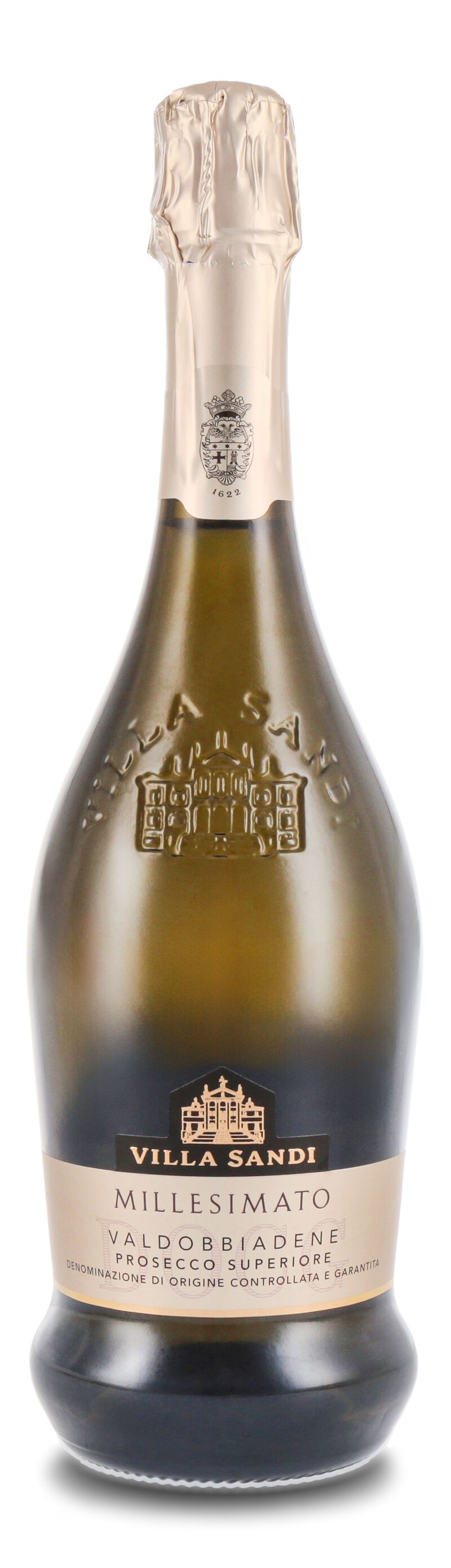 Villa Sandi Valdobbiadene Prosecco Superiore DOCG Spumante Brut Millesimato 11% vol. 0,75l Villa Sandi Valdobbiadene Prosecco Superiore DOCG Spumante Brut Millesimato 11% vol. 0,75l