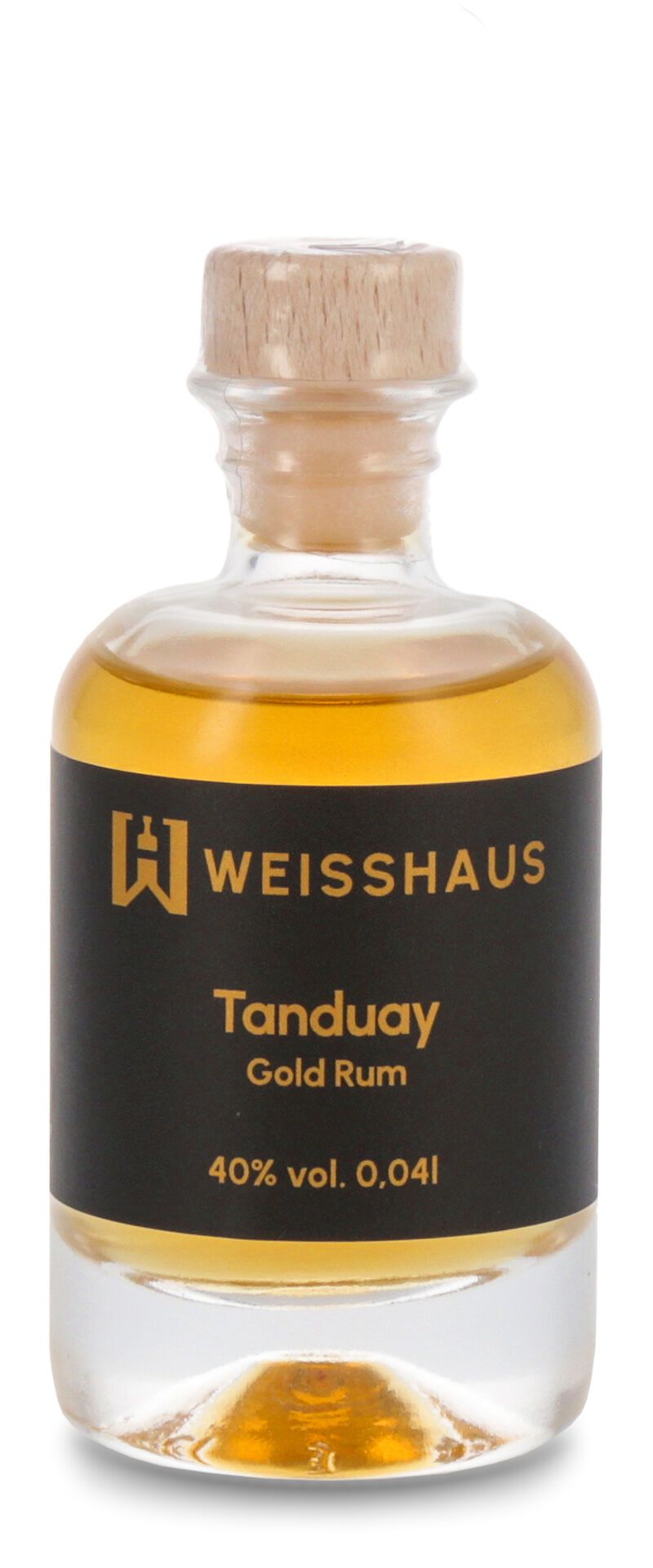 Tanduay Gold Rum 40% vol. 0,04l Weisshaus Sample