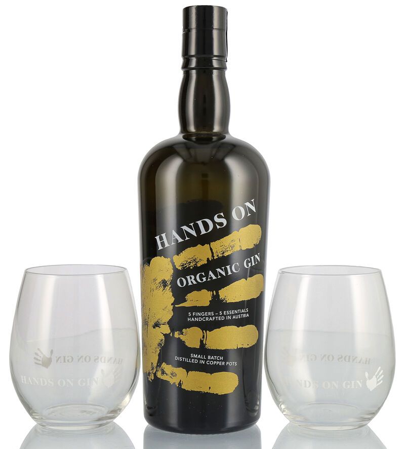 Gölles Hands on Gin Geschenk-Set 46,5% vol. 0,70l