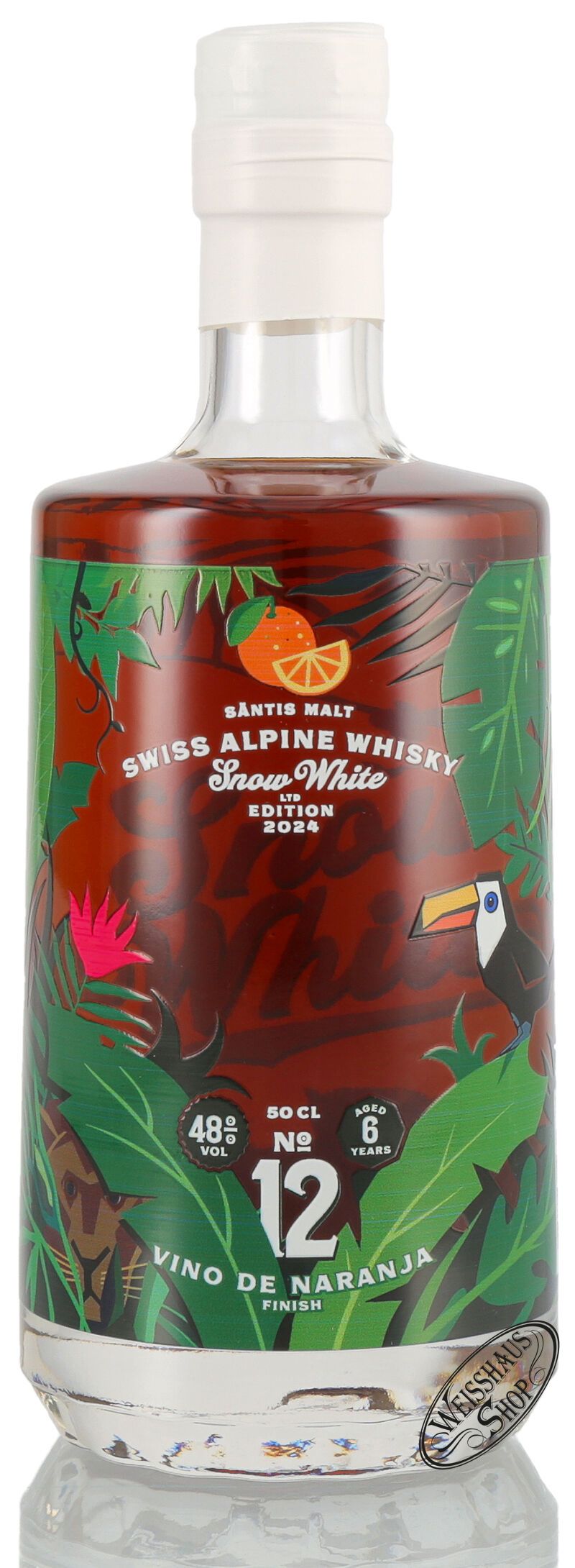 Säntis Snow White No. 12 Alpine Whisky 48% vol. 0,50l