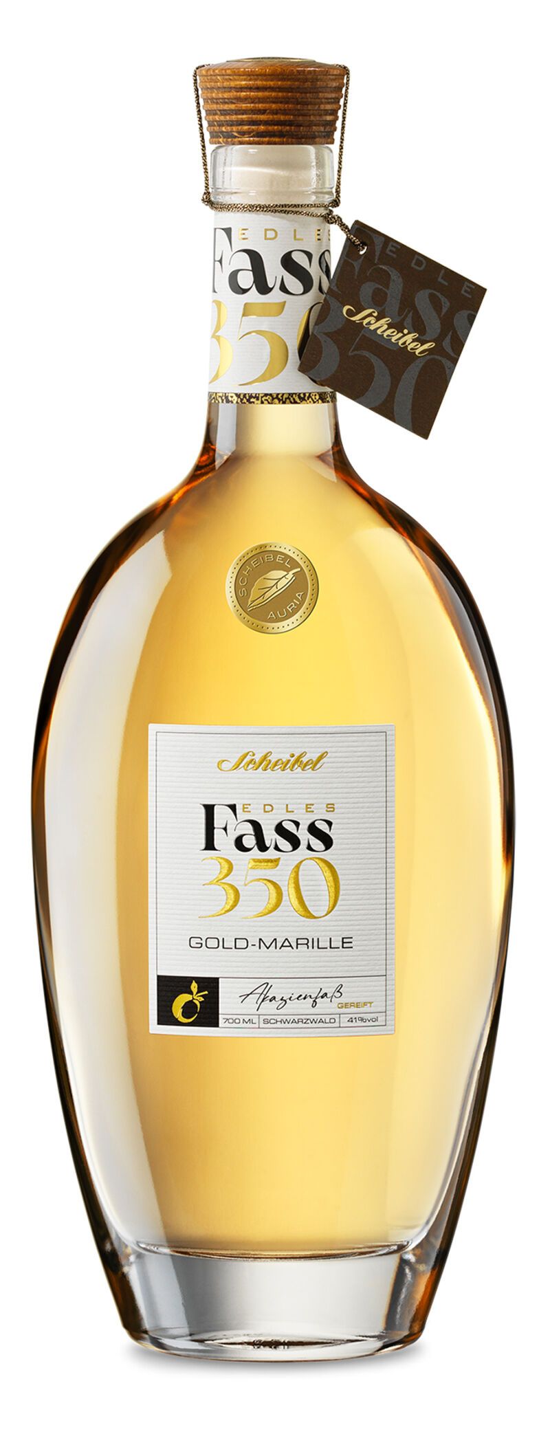 Scheibel Edles Fass 350 Gold Marille Brand 41% vol. 0,70l Scheibel Edles Fass 350 Gold Marille Brand 41% vol. 0,70l