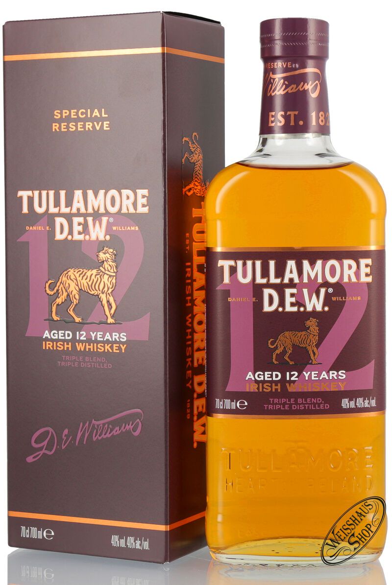 Tullamore Dew 12 YO Special Reserve Irish Whiskey 40% vol. 0,70l
