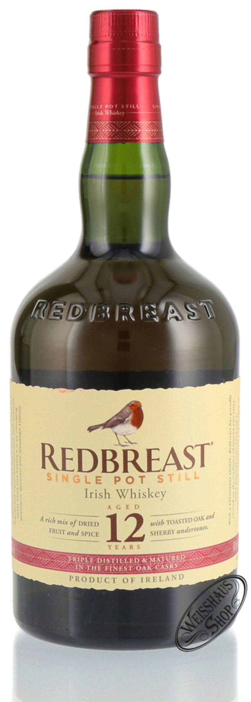 Redbreast 12 YO Irish Whiskey 40% vol. 0,70l Redbreast 12 YO Irish Whiskey 40% vol. 0,70l