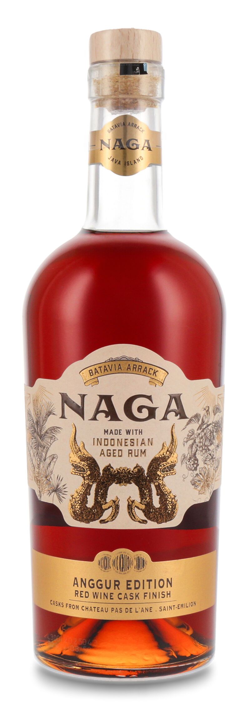 Naga Anggur Red Wine Cask Edition Indonesian Arrack 40% vol. 0,70l B-Ware