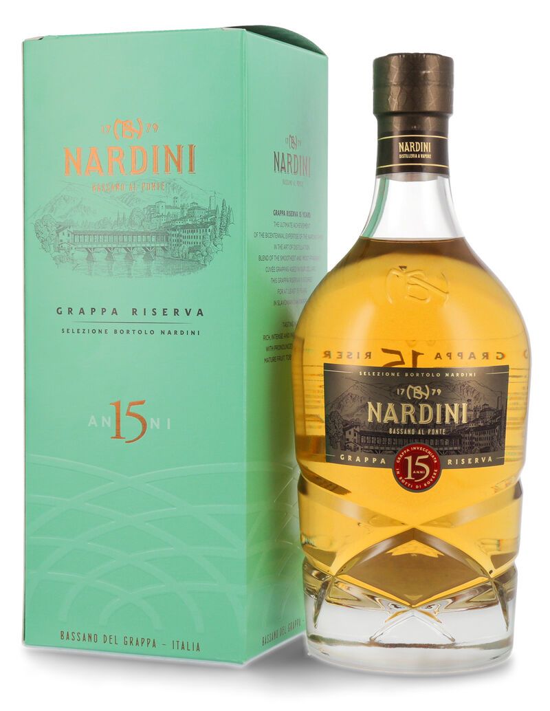 Nardini Grappa Riserva Selezione 15 anni 45% vol. 0,70l Nardini Grappa Riserva Selezione 15 anni 45% vol. 0,70l