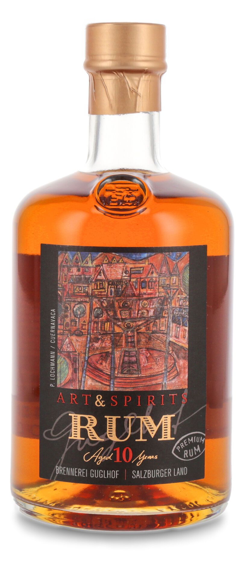 Guglhof Art & Spirits 10 YO Rum 40% vol. 0,70l Guglhof Art & Spirits 10 YO Rum 40% vol. 0,70l