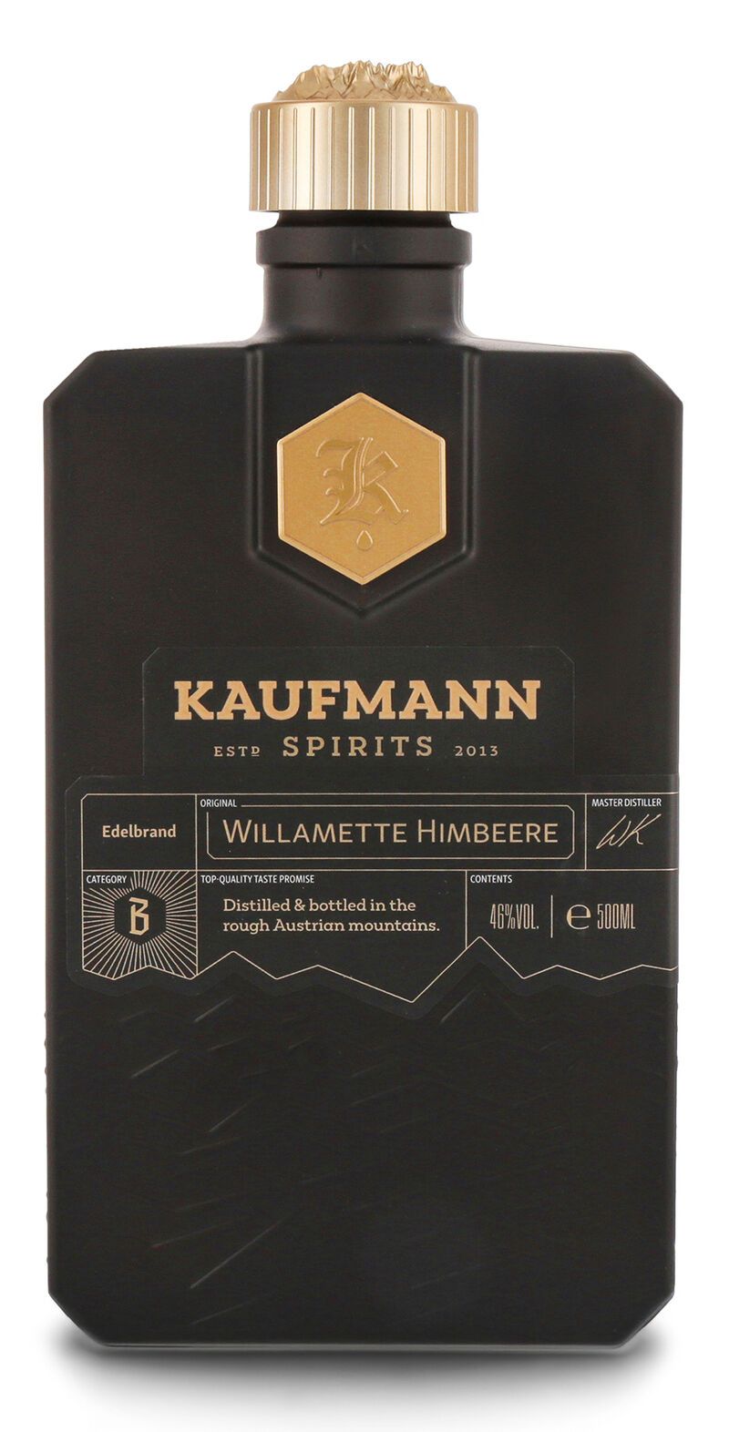 Kaufmann Spirits Willamette Himbeere 46% vol. 0,50l