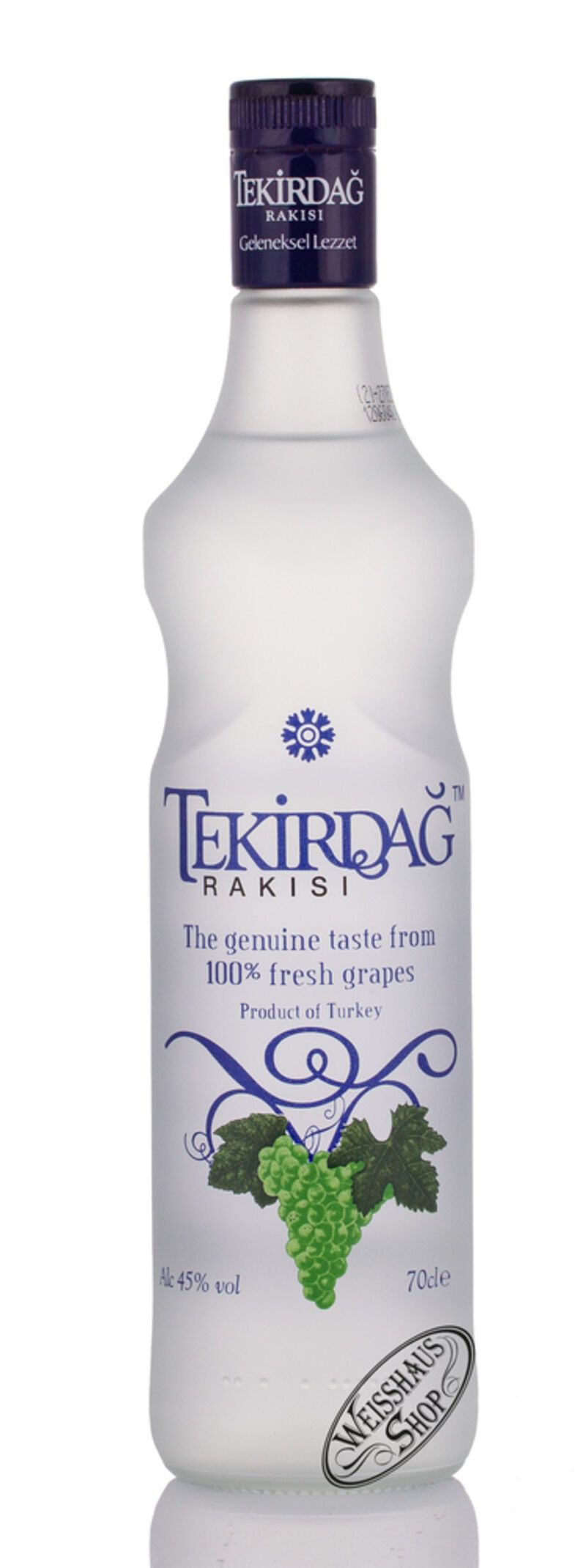 Tekirdag Rakisi 45% vol. 0,70l Tekirdag Rakisi 45% vol. 0,70l