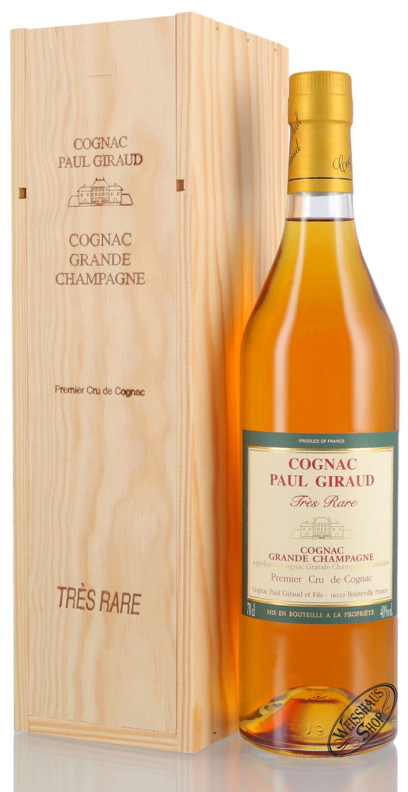 Paul Giraud Cognac Tres Rare 40% vol. 0,70l Paul Giraud Cognac Tres Rare 40% vol. 0,70l