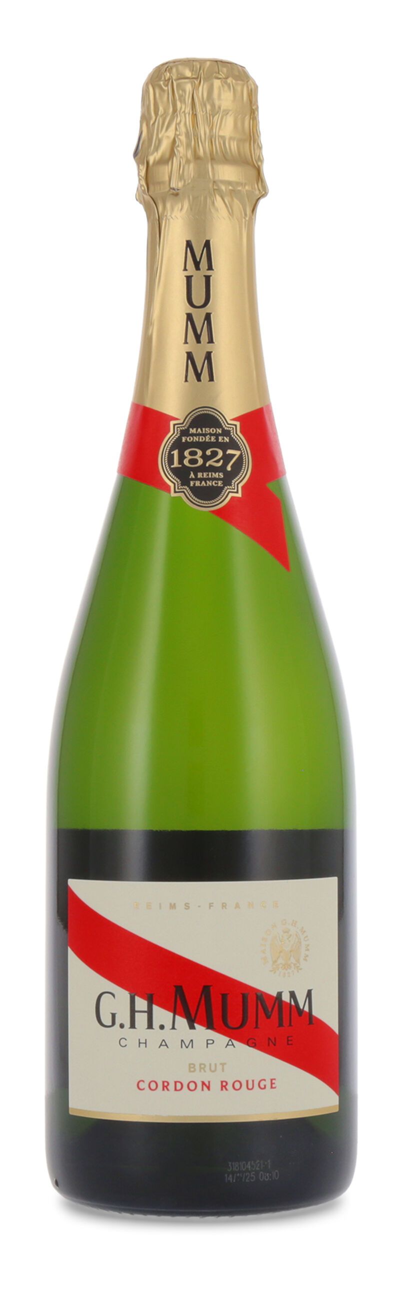 Mumm Cordon Rouge Champagner 12,5% vol. 0,75l