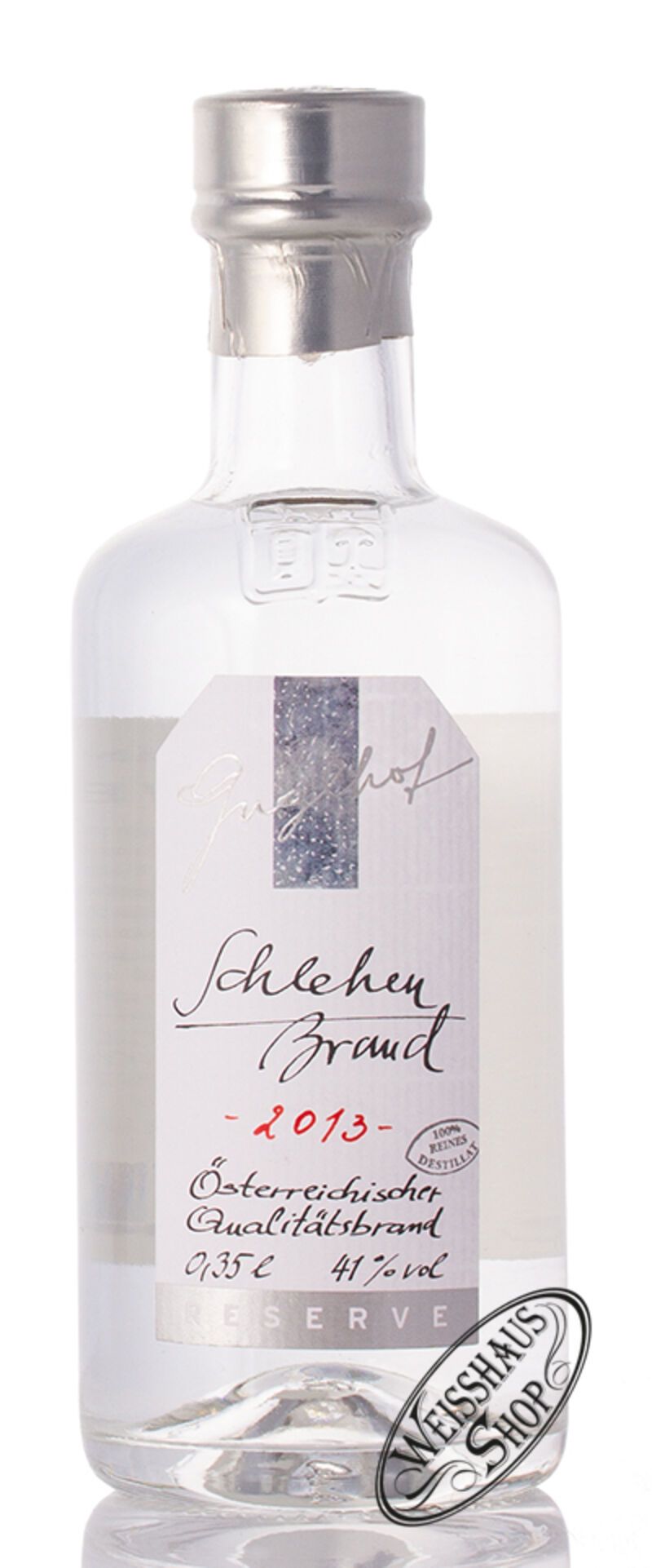 Guglhof Schlehen Brand 41% vol. Jahrgangsbrand 0,35l