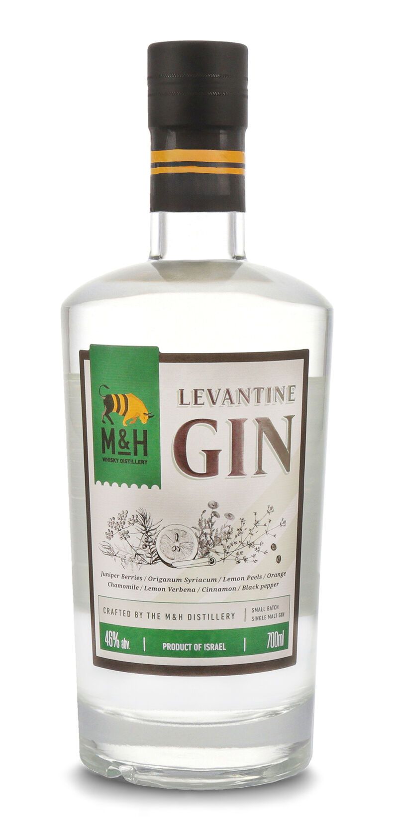 M&H Levantine Gin 46% vol. 0,70l