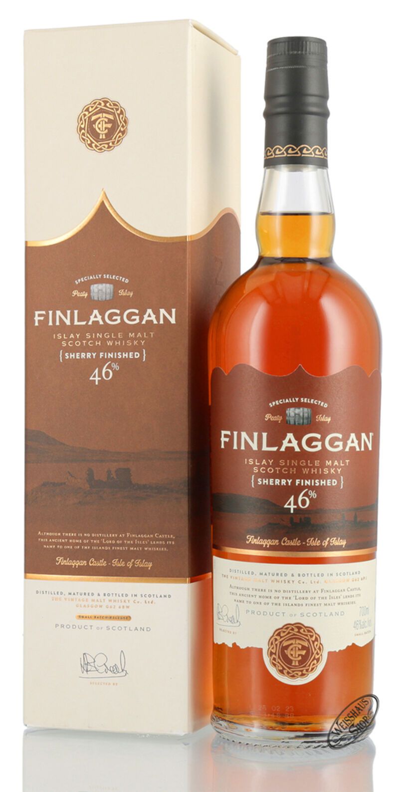 Finlaggan Sherry Wood Finished Islay Whisky 46% vol. 0,70l