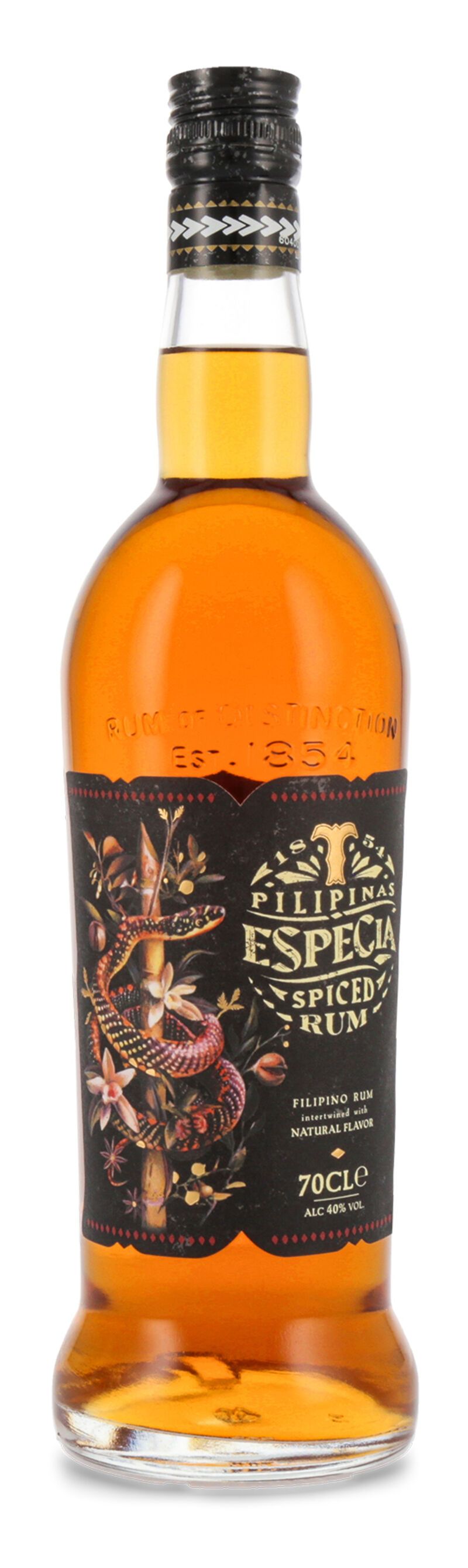 Tanduay Especia Spiced Rum 40% vol. 0,70l Tanduay Especia Spiced Rum 40% vol. 0,70l