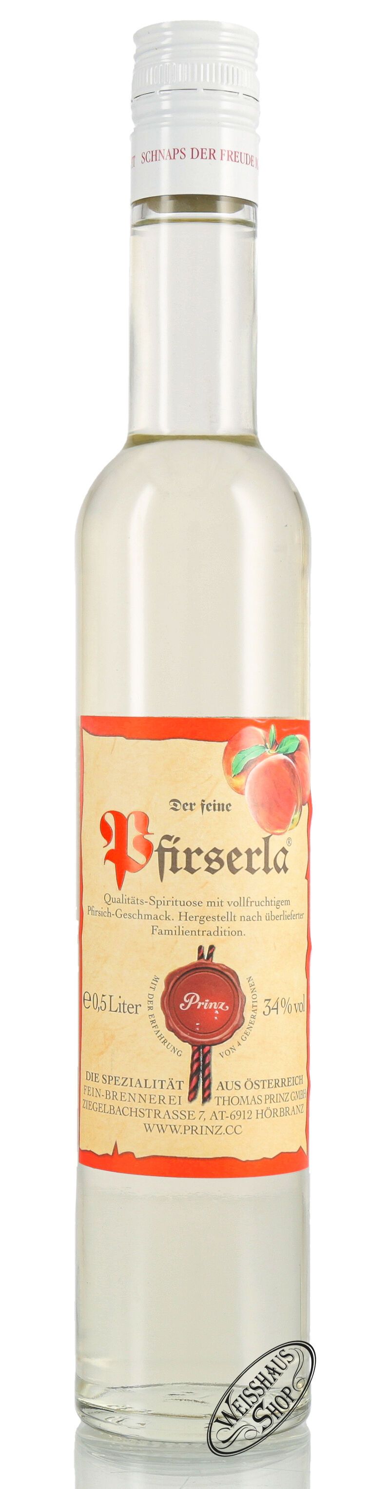 Prinz Pfirserla 34% vol. 0,50l