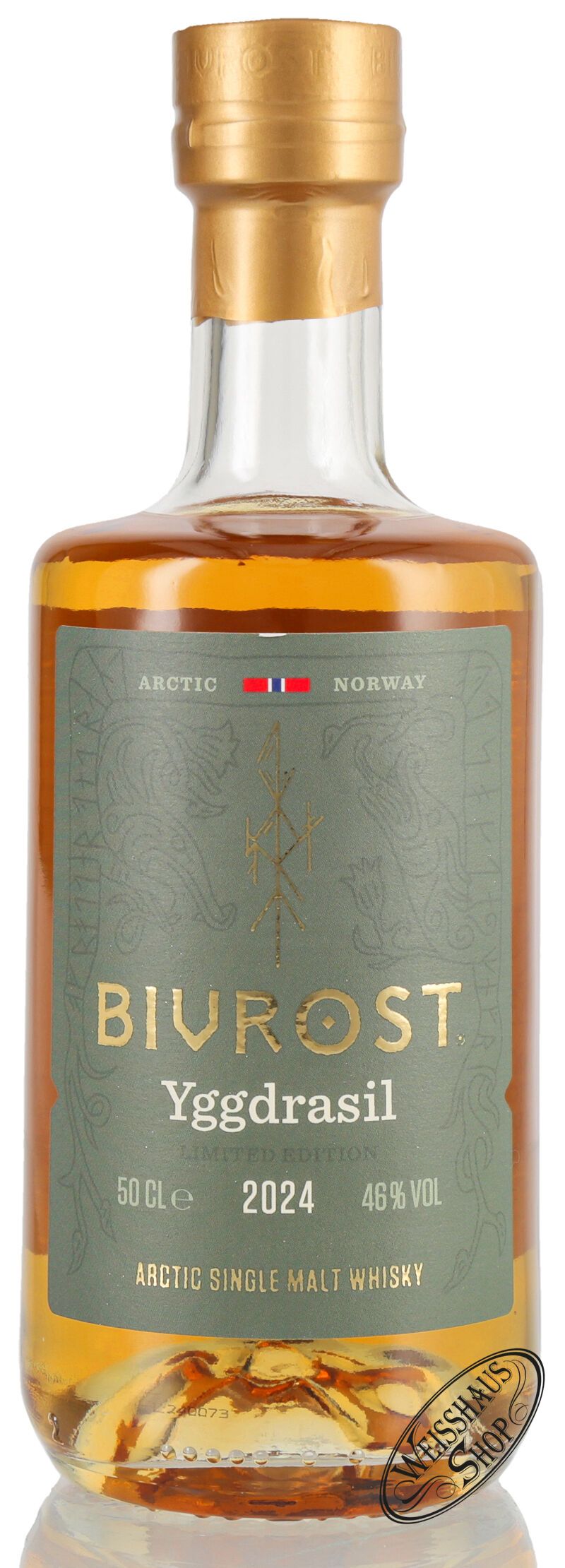 Bivrost Yggdrasil Single Malt Whisky 46% vol. 0,50l Bivrost Yggdrasil Single Malt Whisky 46% vol. 0,50l