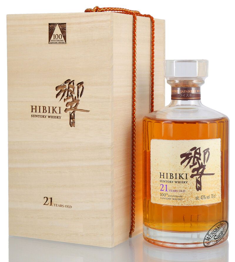 Hibiki 21 YO 100th Anniversary Whisky 43% vol. 0,70l