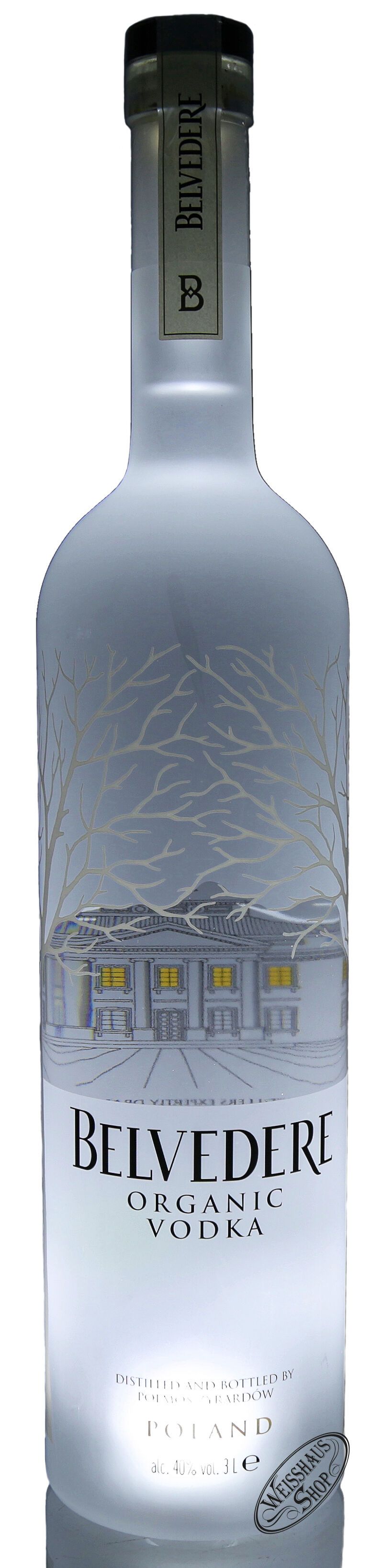 Belvedere Organic Vodka Illuminator 40% vol. 3,0l Doppelmagnum Belvedere Organic Vodka Illuminator 40% vol. 3,0l Doppelmagnum
