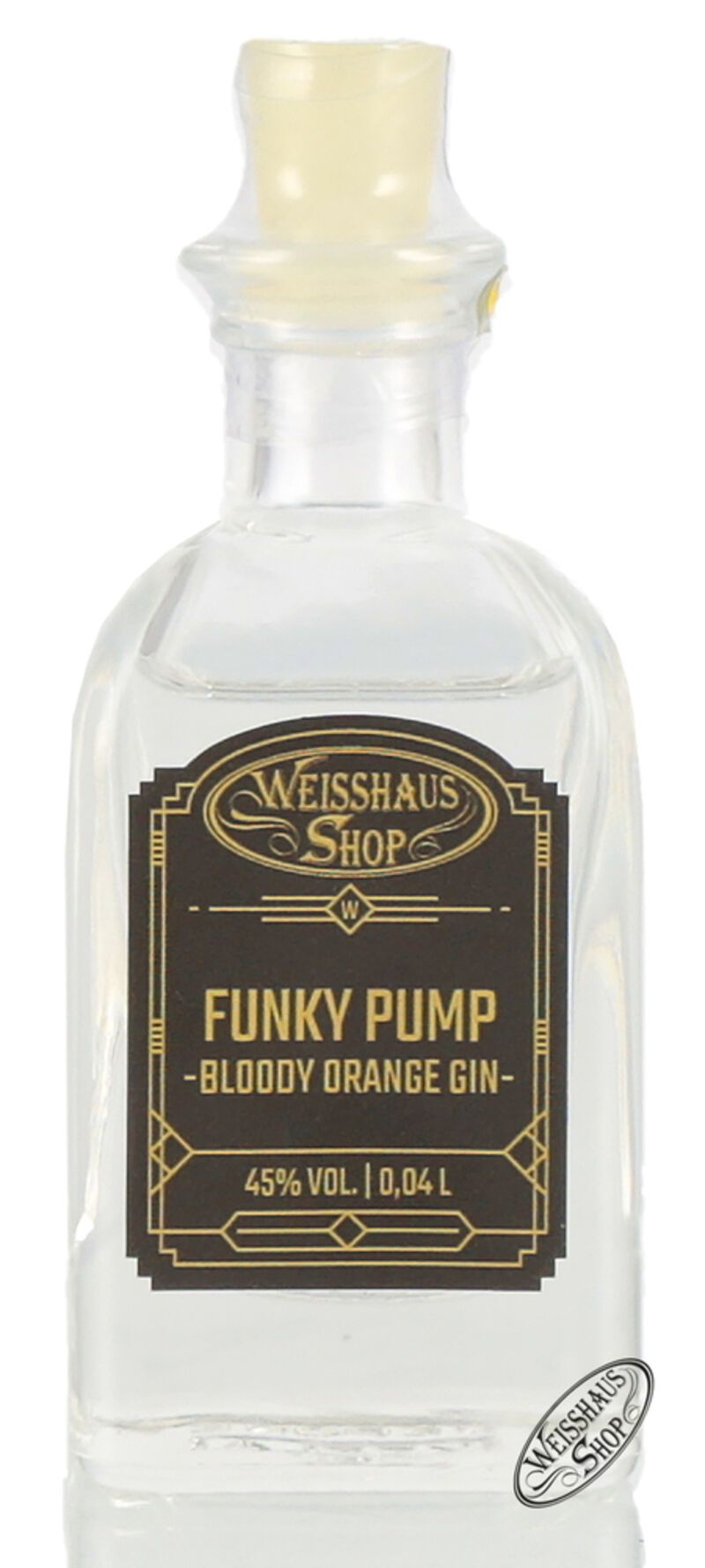Funky Pump Bloody Orange Gin 45% vol. 0,04l Weisshaus Sample Funky Pump Bloody Orange Gin 45% vol. 0,04l Weisshaus Sample