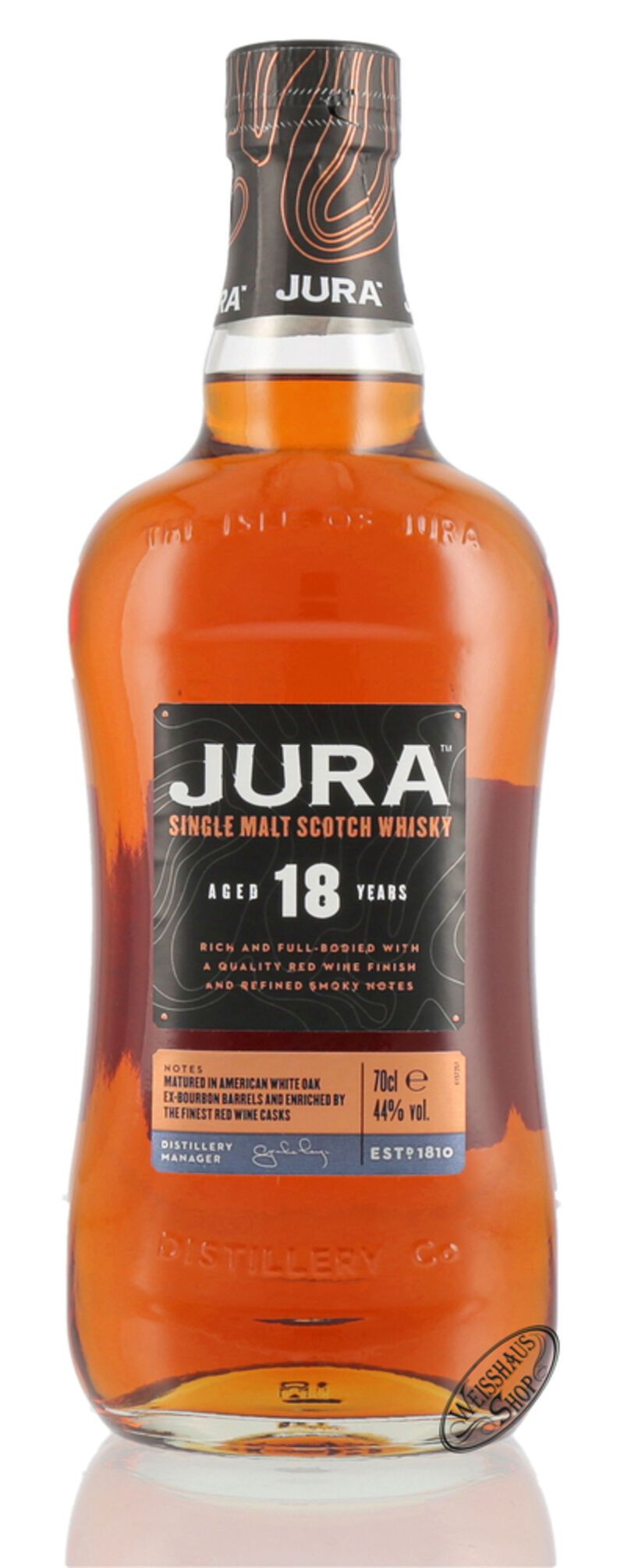 Isle Of Jura 18 YO Whisky 42 vol. 0,70l Weisshaus Shop