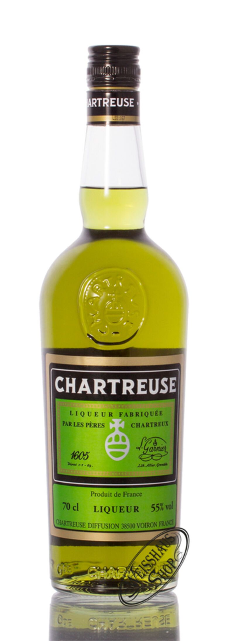 Chartreuse Grün Kräuterlikör 55% vol. 0,70l