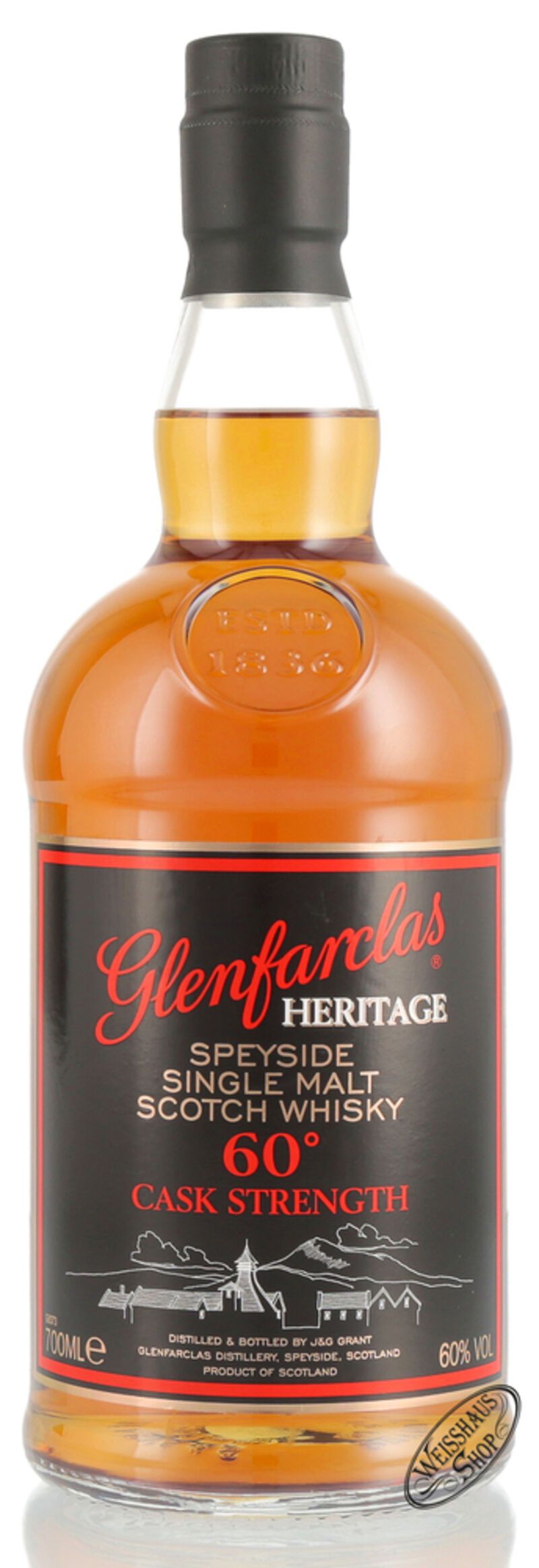 Glenfarclas Heritage Single Malt Whisky 60% vol. 0,70l Glenfarclas Heritage Single Malt Whisky 60% vol. 0,70l
