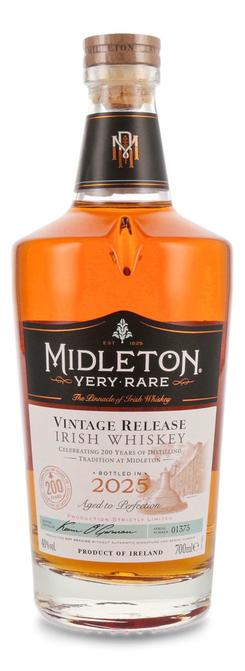 Midleton Very Rare 2025 Irish Whiskey 40% vol. 0,70l