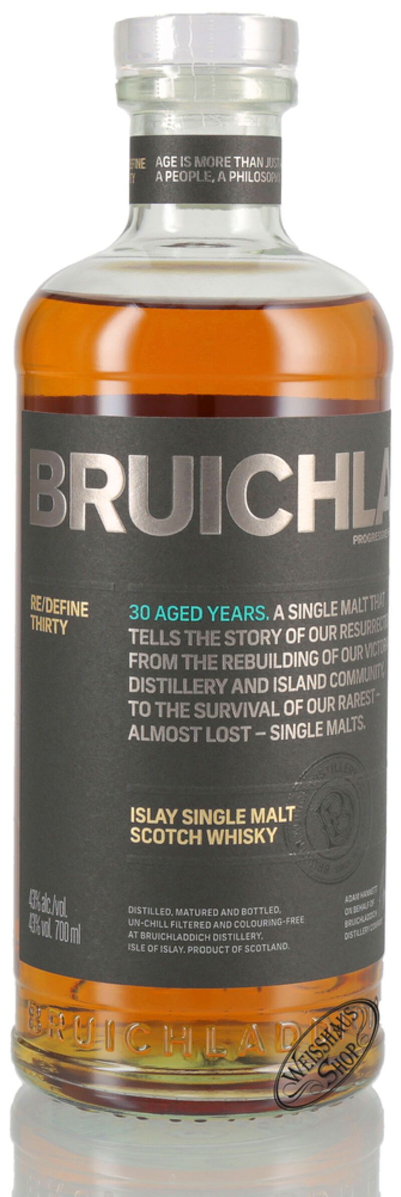 Bruichladdich 30 YO Vintage 1994 Whisky 43% vol. 0,70l Bruichladdich 30 YO Vintage 1994 Whisky 43% vol. 0,70l
