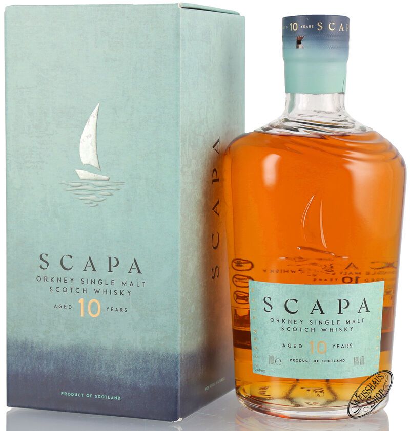 Scapa 10 Year Old Orkney Whisky 48% vol. 0,70l