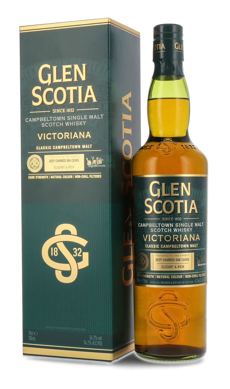 Glen Scotia Victoriana Small Batch Whisky 54,2% vol. 0,70l