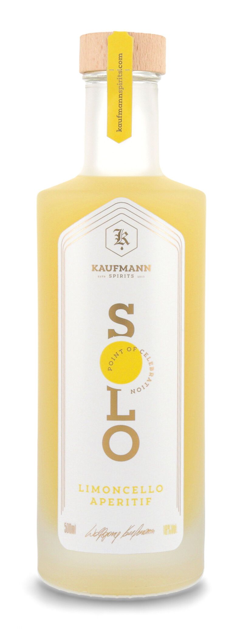 SOLO Aperitif Limoncello 18% vol. 0,50l SOLO Aperitif Limoncello 18% vol. 0,50l