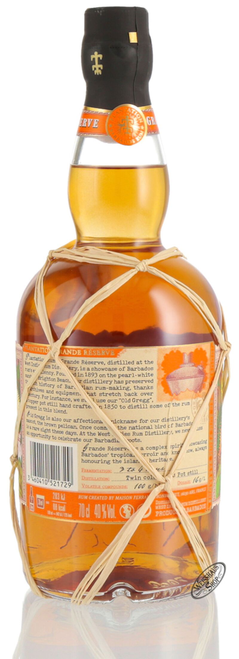Plantation Rum Barbados Grande Reserve 40% vol. 0,70l