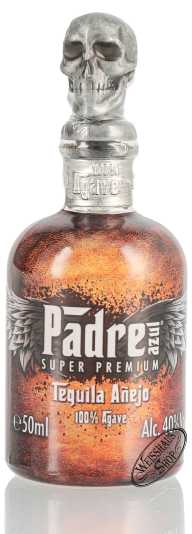 Padre azul Anejo Tequila 40% vol. 0,05l Miniatur Padre azul Anejo Tequila 40% vol. 0,05l Miniatur