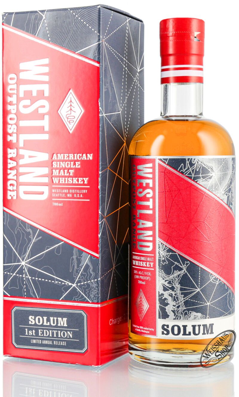 Westland Solum Whiskey 50% vol. 0,70l