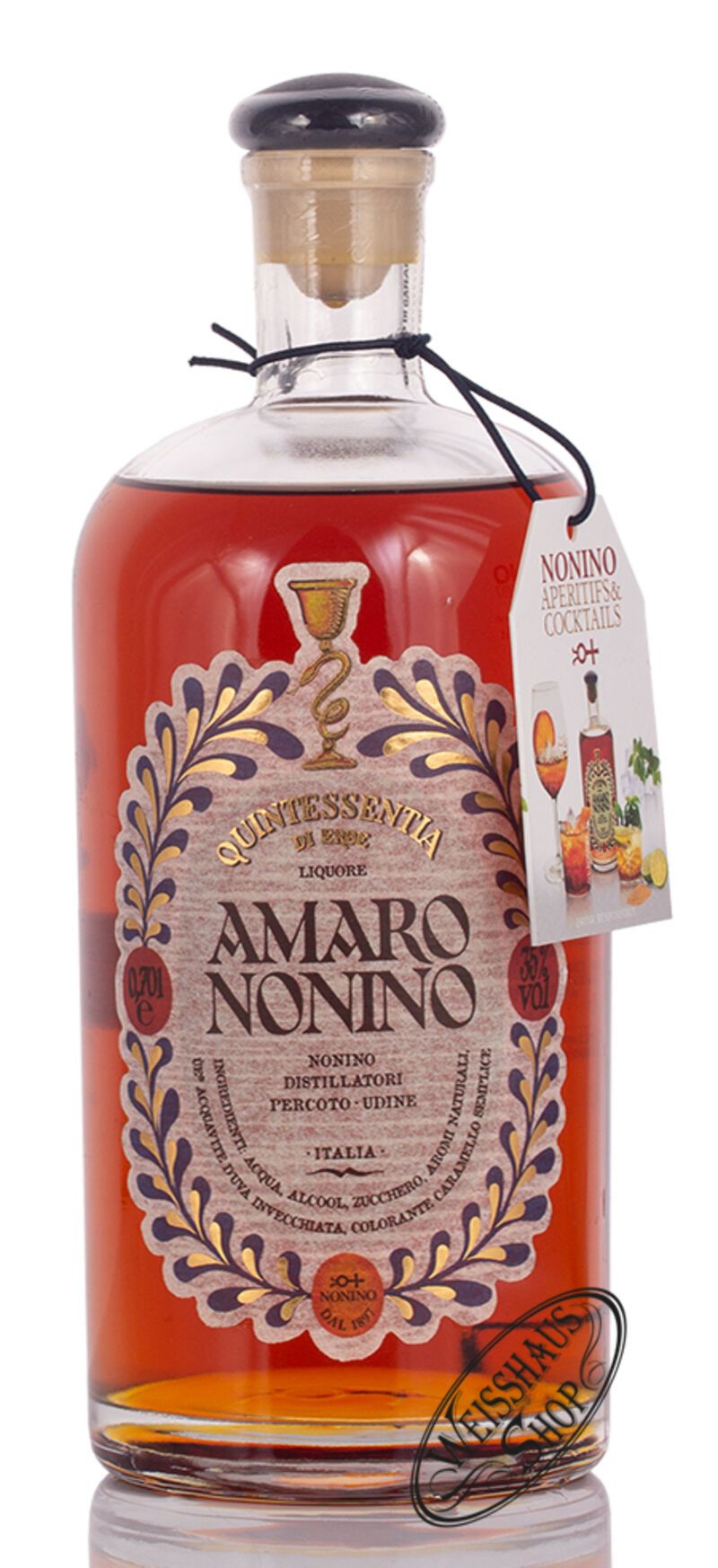 Nonino Amaro Quintessentia Di Erbe 35% vol. 0,70l B-Ware