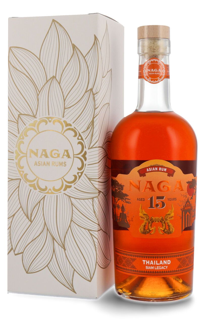 Naga 15 YO Thailand Rum 40% vol. 0,70l