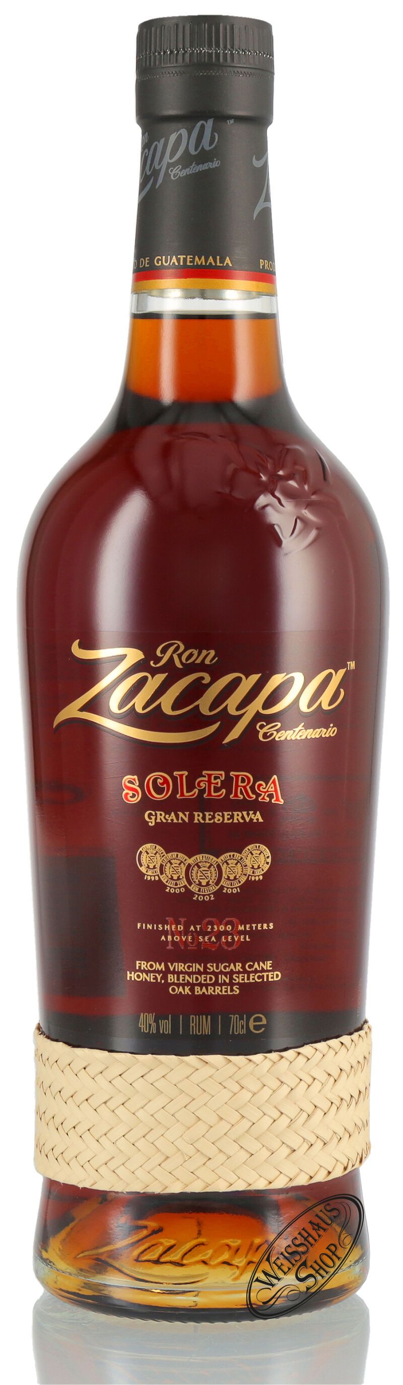 Ron Zacapa Solera Gran Reserva Rum 40% vol. 0,70l Ron Zacapa Solera Gran Reserva Rum 40% vol. 0,70l