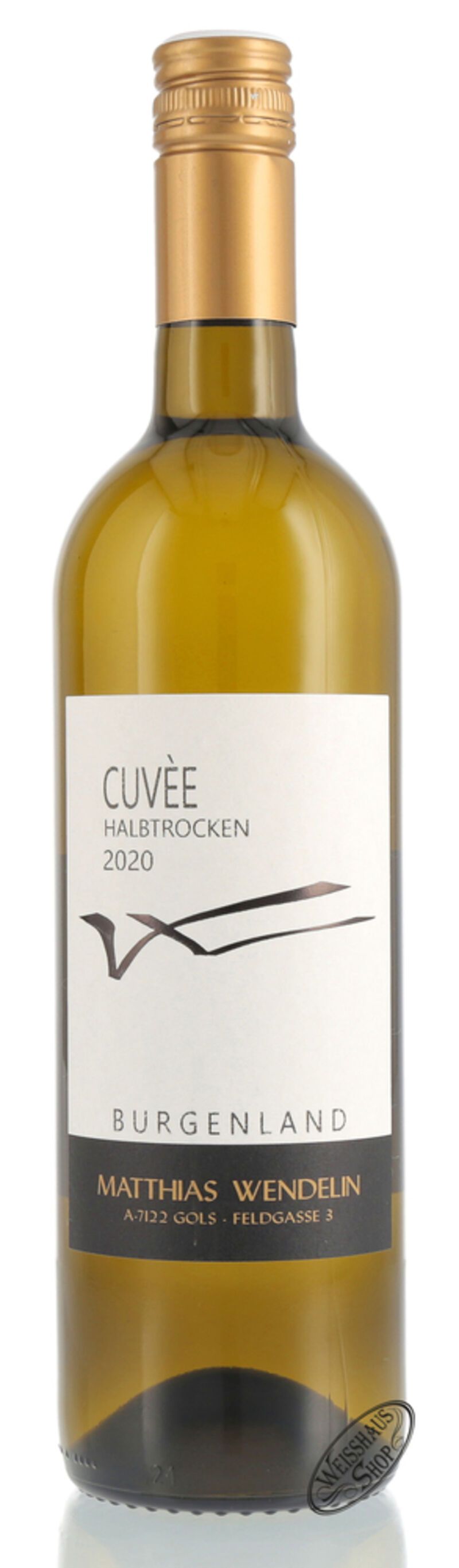 Wendelin Cuvée Halbtrocken 2020 13% vol. 0,75l Wendelin Cuvée Halbtrocken 2020 13% vol. 0,75l