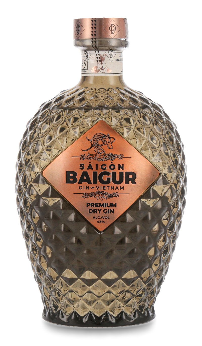 Saigon Baigur Dry Gin 43% vol. 0,70l