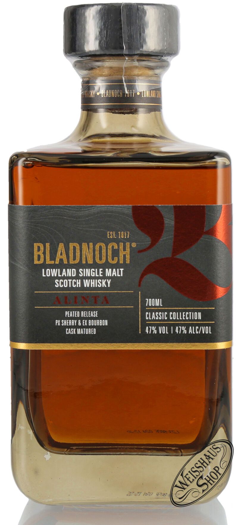 Bladnoch Alinta Peated Single Malt Whisky 47% vol. 0,70l