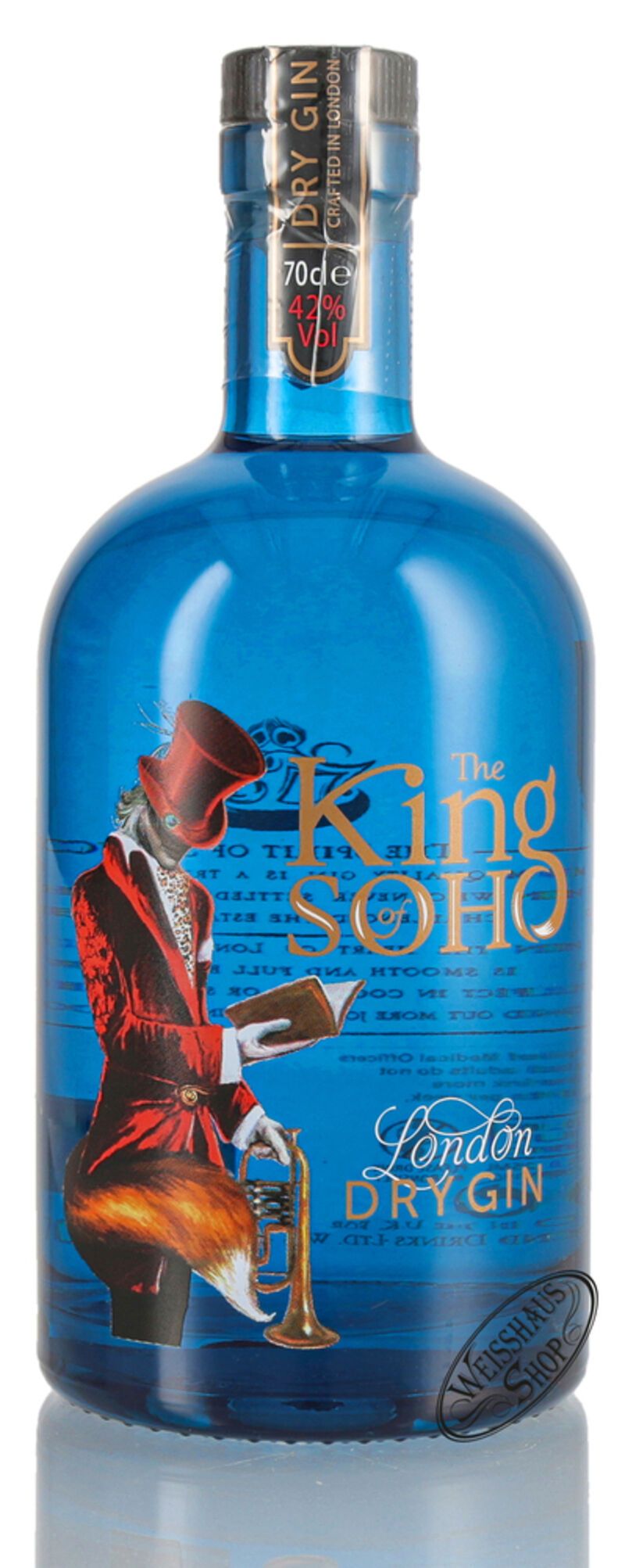 King of Soho London Dry Gin 42% vol. 0,70l