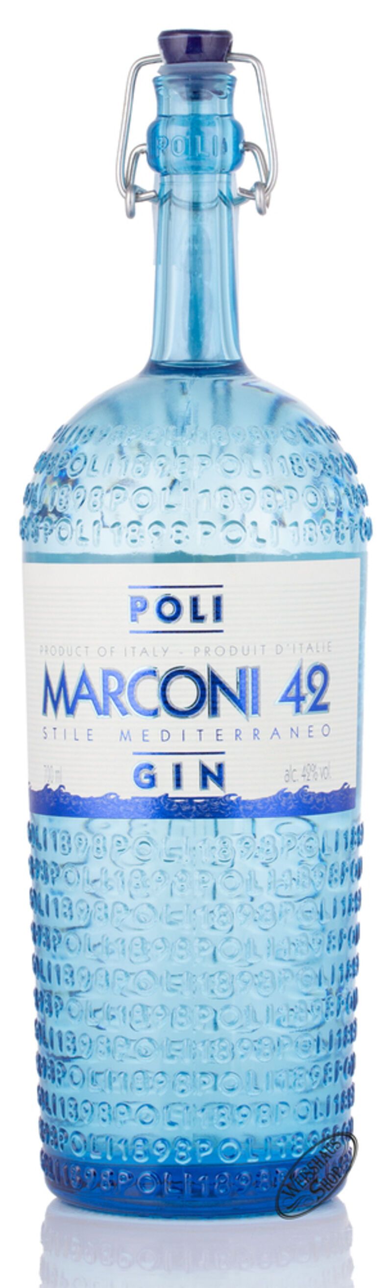 Poli Marconi 42 Mediterranean Gin 42% vol. 0,70l Poli Marconi 42 Mediterranean Gin 42% vol. 0,70l